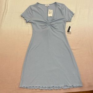 BP. mini blue dress.